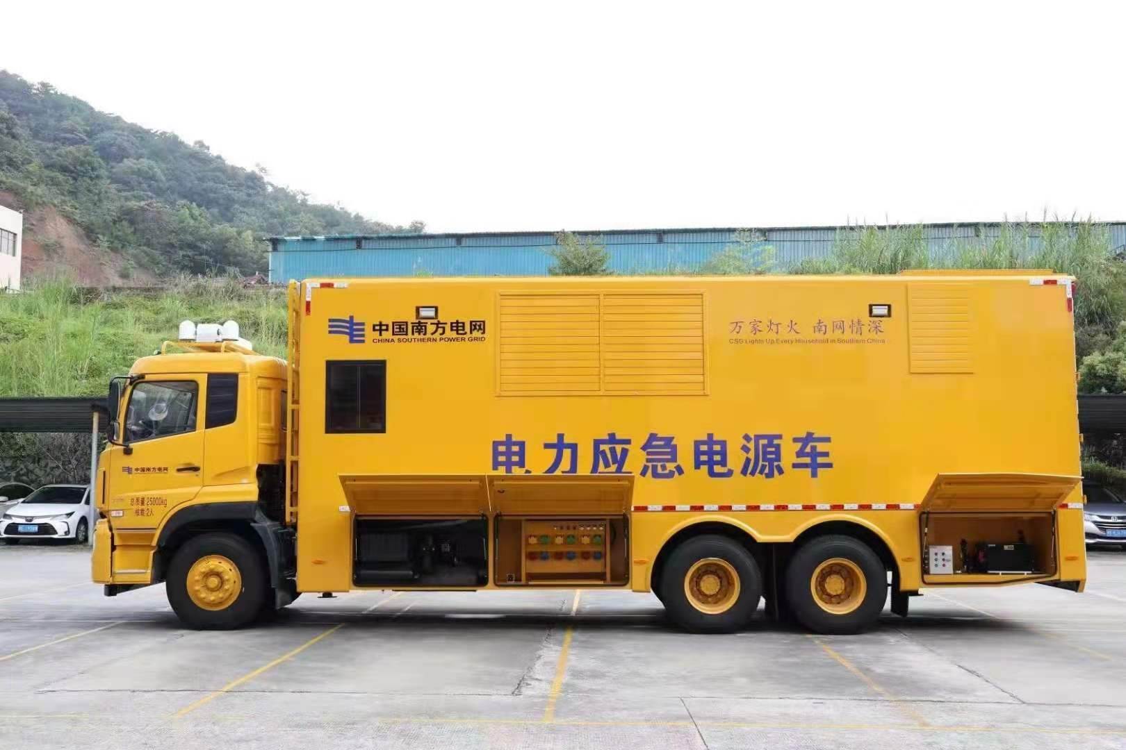 宁明安康大型柴油发电机发电车UPS电源出租租赁